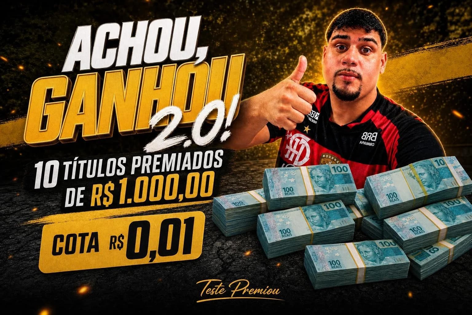 ACHOU, GANHOU 2.0!