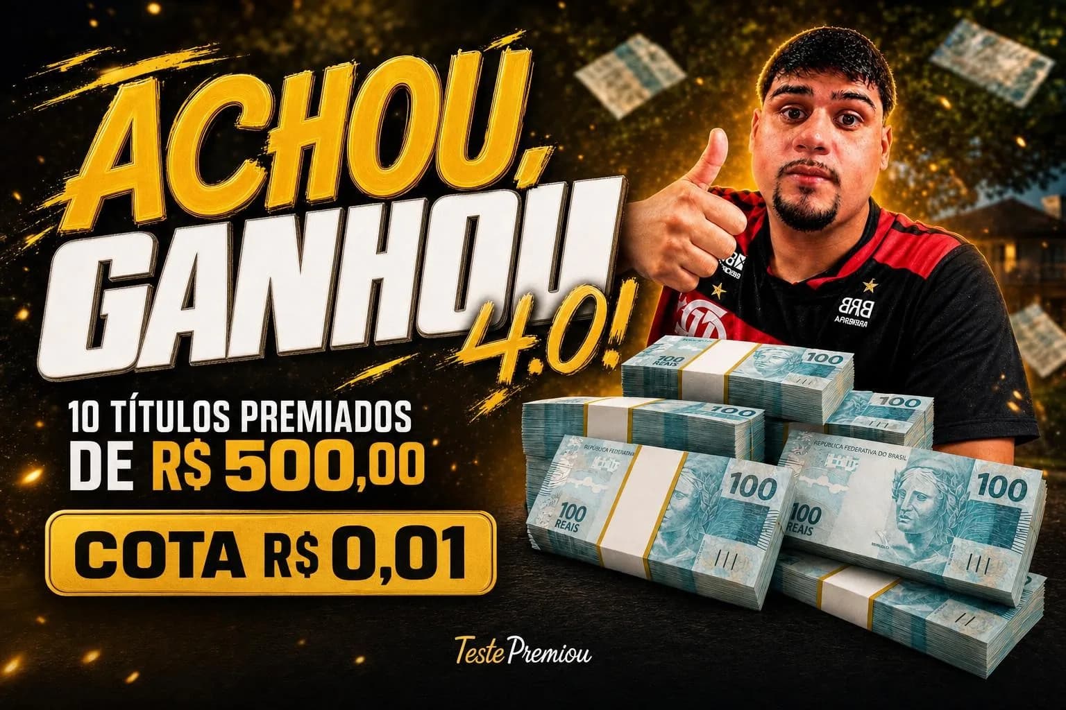 ACHOU, GANHOU 4.0!